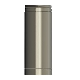 100mm/4" Twin Wall 500mm Length Flue Pipe