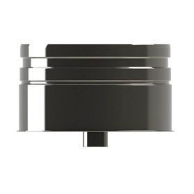 100mm/4" Twin Wall Tee Cap with Drain