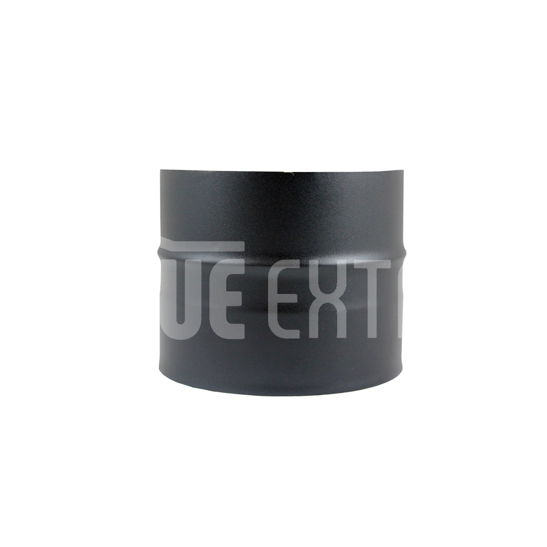 5" 120mm Double Female Socket Adapter - Matt Black