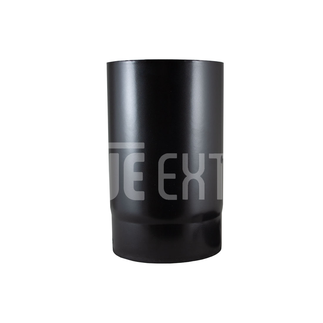 4" 250mm Length Stove Pipe - Matt Black