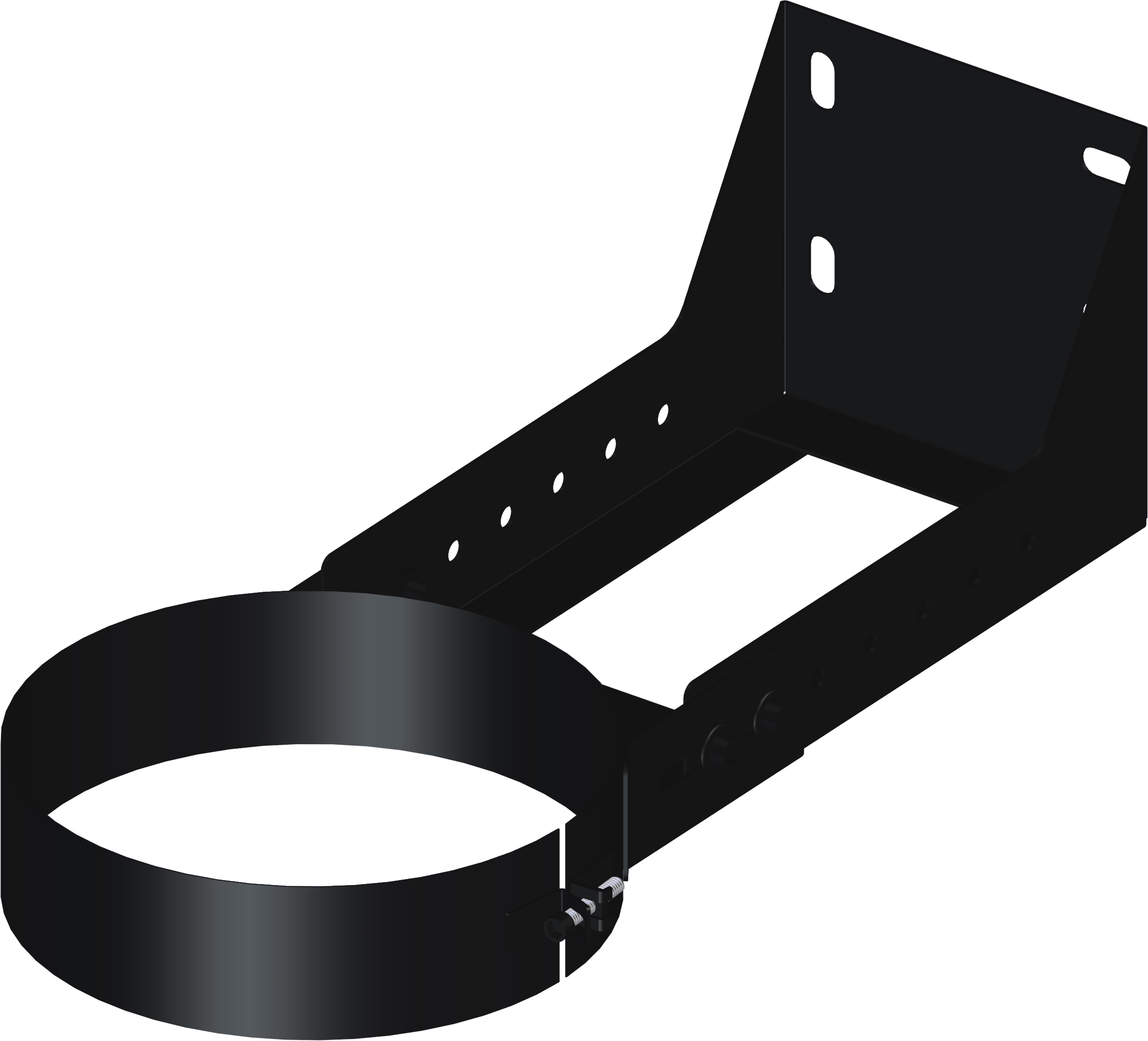 100mm/4" Twin Wall Flat Cuttable Short Wall Band (100mm-250mm)
