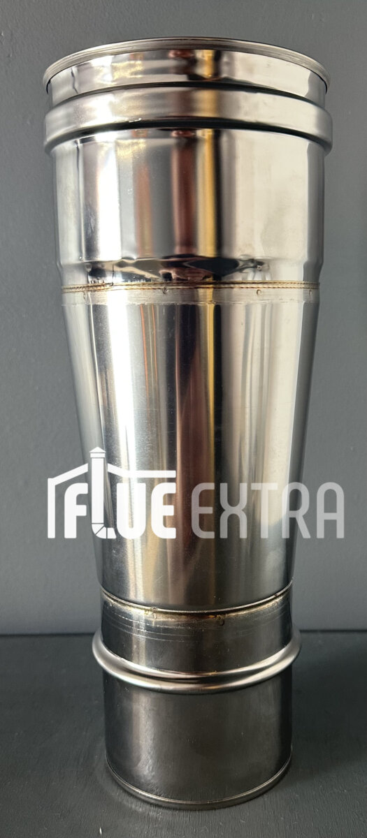 100mm Single Wall Reducer to 80mm